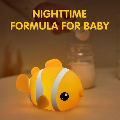 Cute Clownfish Children's Night Light Rechargeable