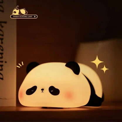 Cute Panda Children's Night Light Rechargeable