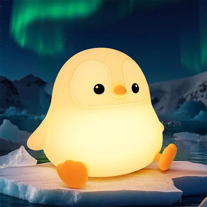 Penguin Children's Night Light Rechargeable