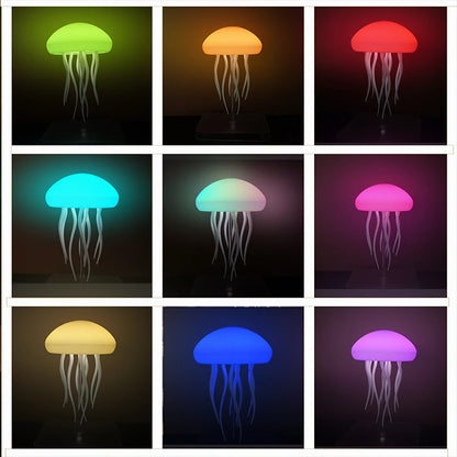 LED Cute Jellyfish Night Light Rechargeable