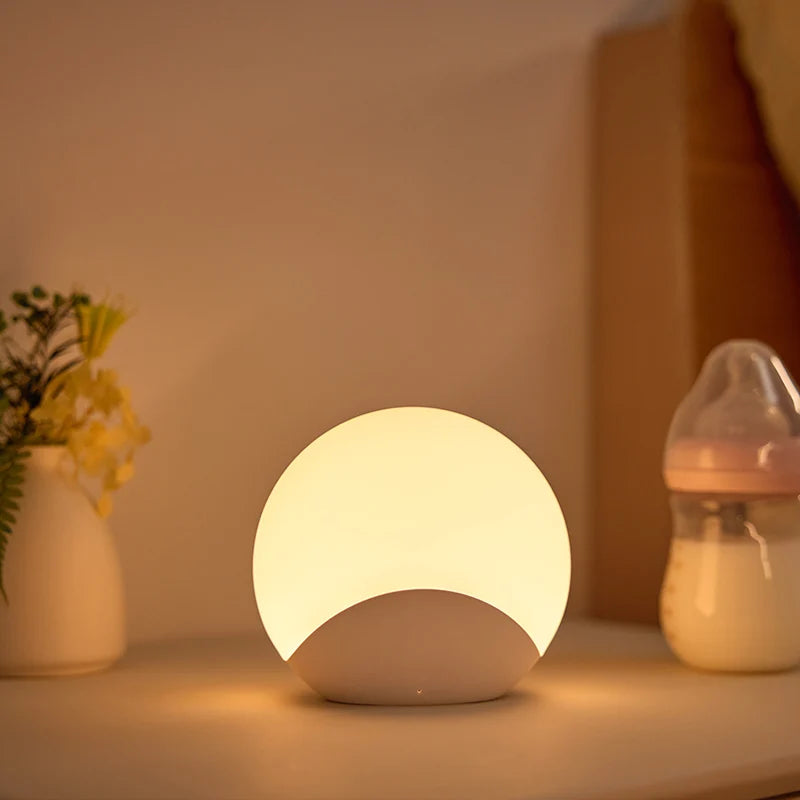 Baby Night Light 7-Colors and 30-Min Timer Feeding & Nursery Lamp