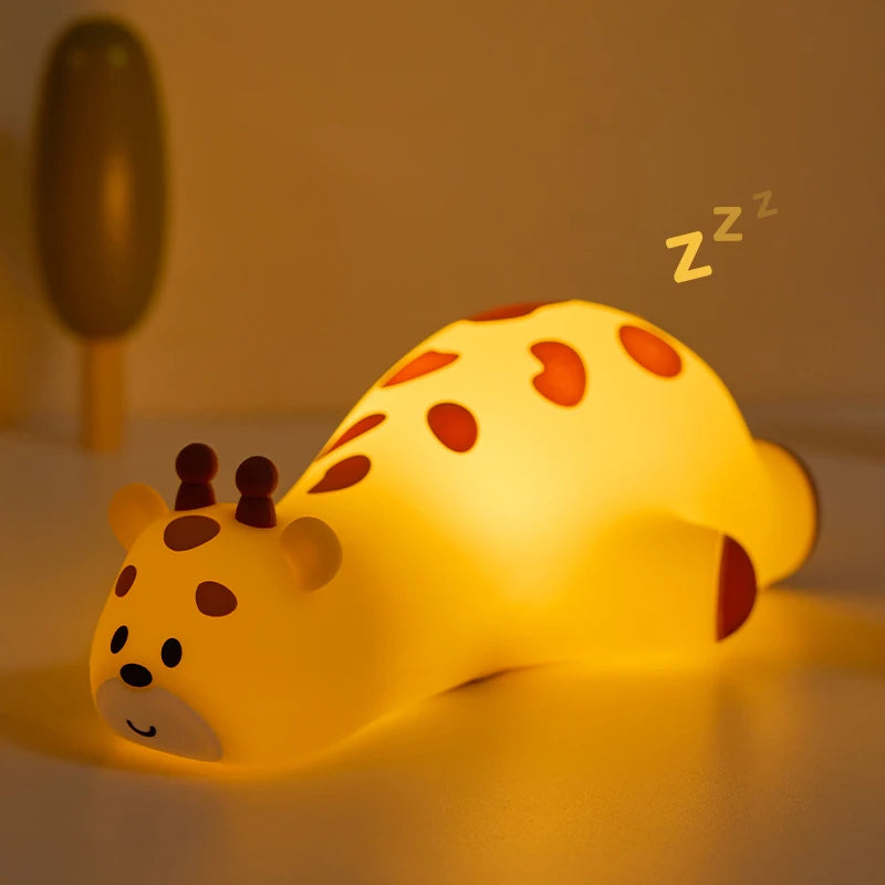 Cute Panda Children's Night Light Rechargeable