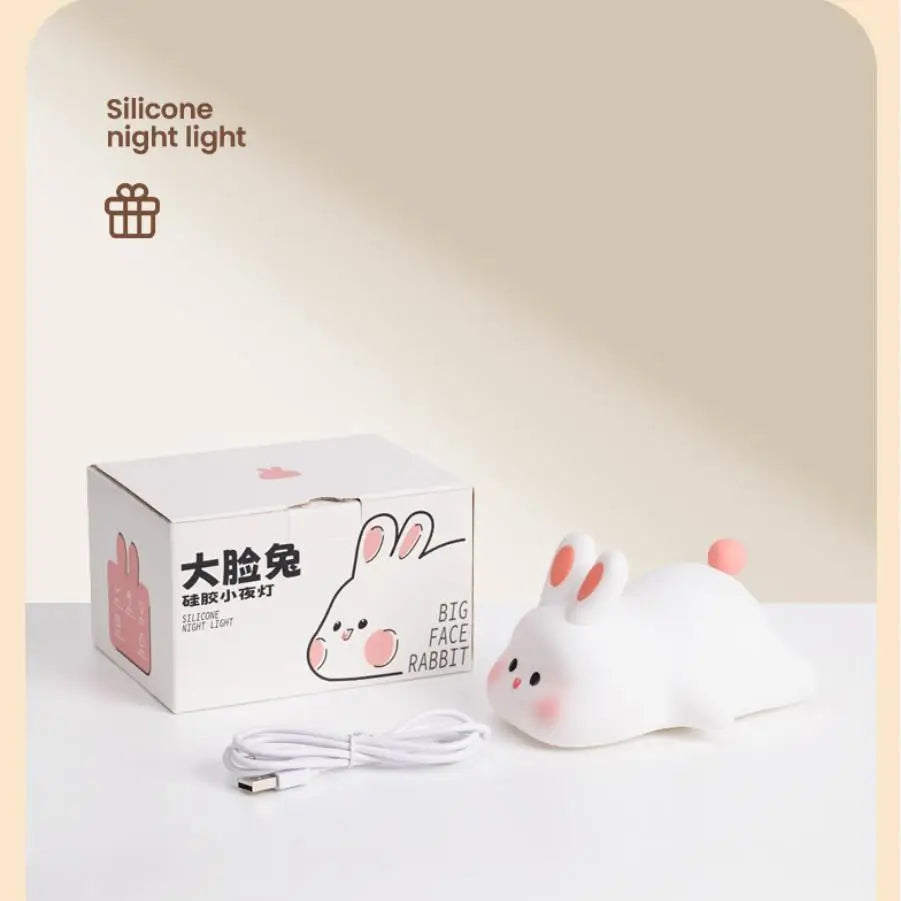 Cute Panda Children's Night Light Rechargeable