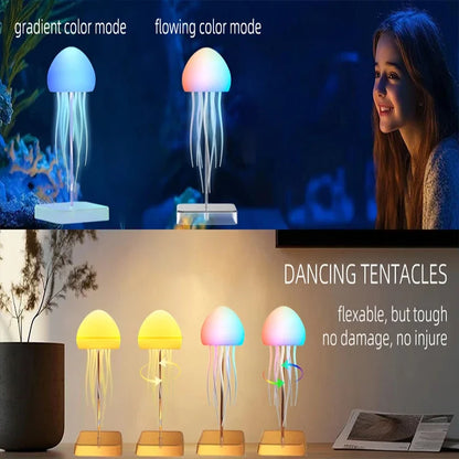 LED Cute Jellyfish Night Light Rechargeable