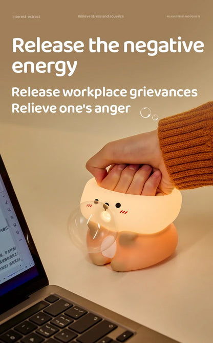 Cute Sea Otter Children's Night Light Rechargeable