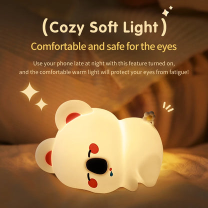 Cute Koala Children's Night Light Rechargeable