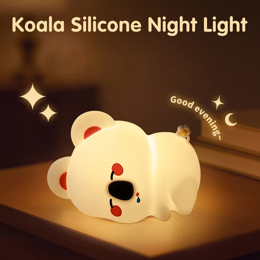 Cute Koala Children's Night Light Rechargeable