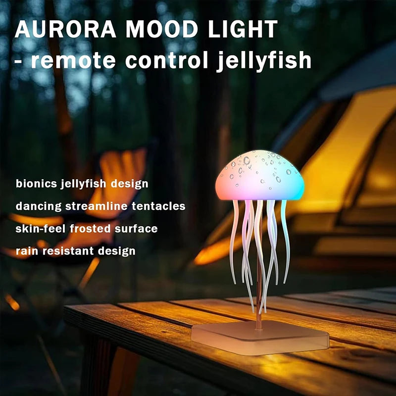 LED Cute Jellyfish Night Light Rechargeable