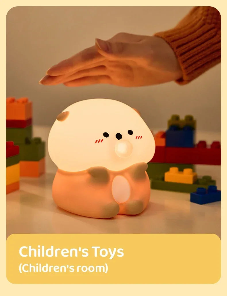 Cute Sea Otter Children's Night Light Rechargeable