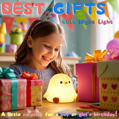 Penguin Children's Night Light Rechargeable
