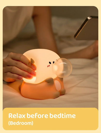 Cute Sea Otter Children's Night Light Rechargeable