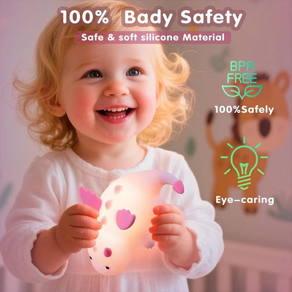 Cute Baby Dragon Children's Night Light Rechargeable