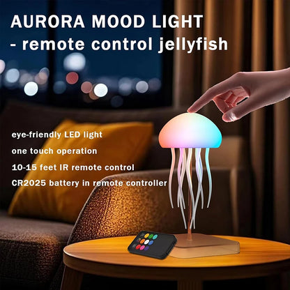 LED Cute Jellyfish Night Light Rechargeable